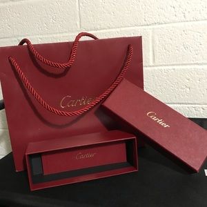 Cartier eyewear eyeglass packaging and cartier bracelet box